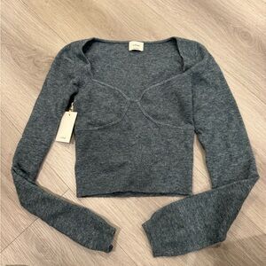 BRAND NEW TAGS ATTACHED Wilfred Heather Knit Top